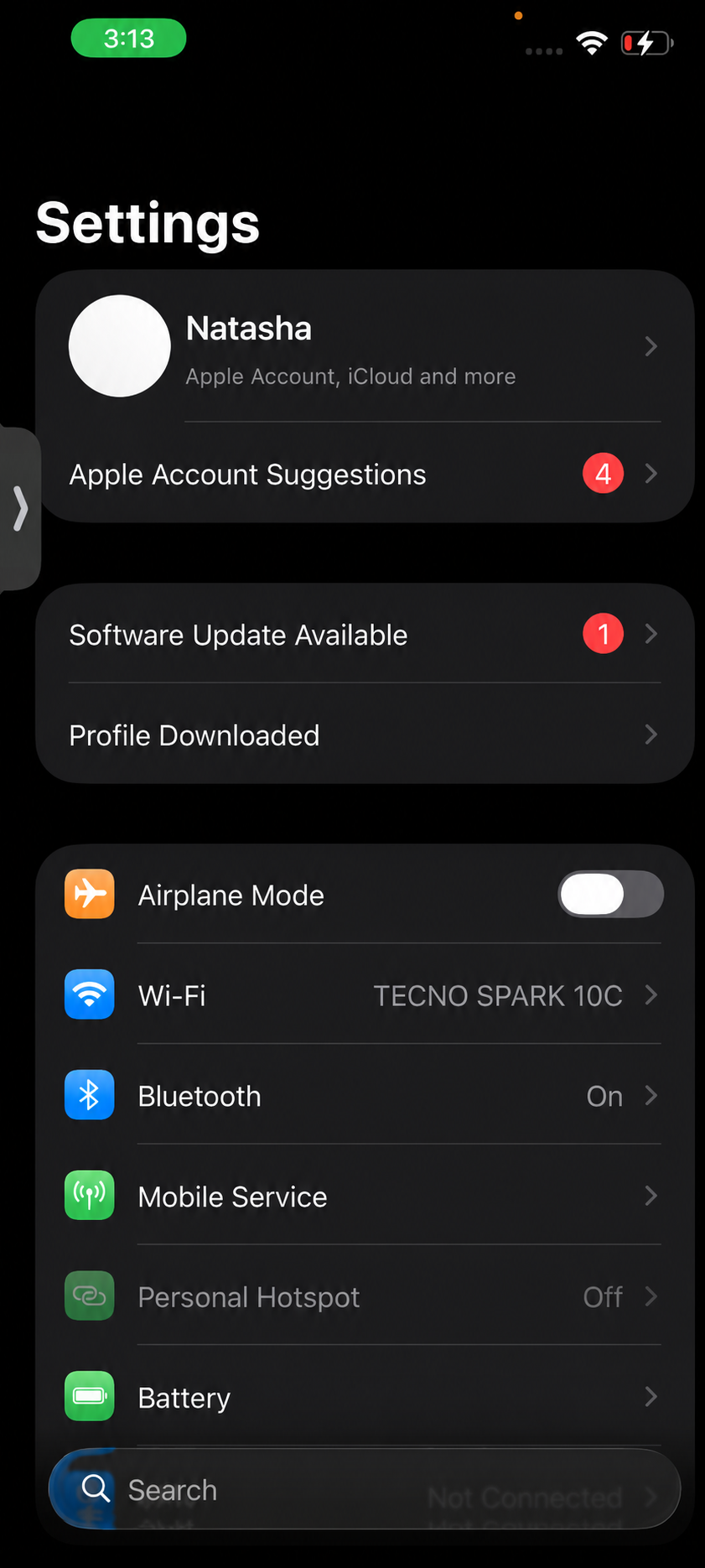 Step 4: Open Profile Downloaded in iPhone Settings
